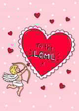Cute valentines/anniversary/just because card, for the loves of your lives! created by Holly Murray Doodles