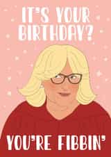 Funny Birthday Card - The Traitors - Fiona created by Stuck Shop Gifts