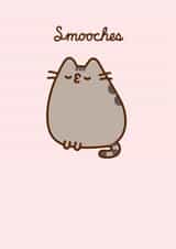 Valentine's Day Card | Pusheen | Smooches created by Hype Cards