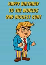 Rude Birthday card created by Godiva Art Studio