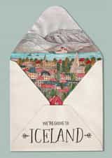 Classic Birthday Card - Iceland - Travel Surprise created by Melissa James