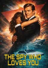 Funny Valentine's Day Card - James Bond - The Spy Who Loves You created by ShortRound888