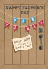 Funny Father’s Day Card for Smelly Poo Dad! created by Running with Scissors