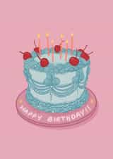 Cake Happy Birthday Birthday Celebrate created by Pen & Pebble Design