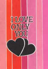 I love only you created by Apricot Cards