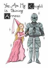 Cute Anniversary or Valentine's Day card for a Fantasy Lover/ Medieval Love Card created by Aweirdandwonderful🍄