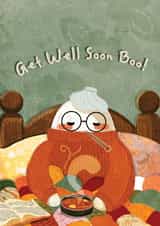 Get Well Soon Boo! created by Katherine Blower
