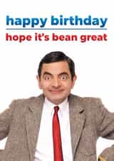 Funny Birthday Card for Mr. Bean Fans created by JH Designs