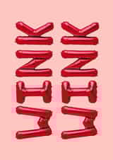 Shiney Red and Pink Cute Valentines Card to woo your Valentine created by PengellyArt