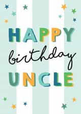 Classic Birthday Card - For Uncle created by Michelle Fiedler Design