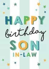 Classic Birthday Card - For Son-In-Law created by Michelle Fiedler Design