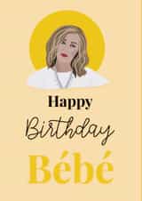 Happy Birthday Bebe Moira Rose Schitts Creek Birthday Card created by Kayleigh Kreates