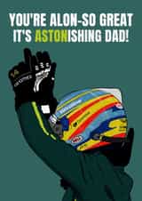 ASTON MARTIN F1 ALONSO FATHERS DAY created by DanAllen20