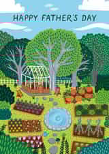 Classic Father's Day Card - Allotment - Gardening created by Pear Tree Press
