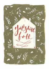 Classic New Home Card - Yorkshire Folk created by Rebecca Prinn
