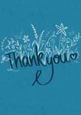 Sweet and Simple Thank you Card created by JodieArt
