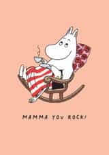 Cute Mother’s Day Card - Mamma You Rock! - Moomin created by Moomin Characters