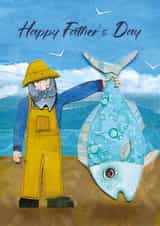 Fisherman Father's Day Card created by Joanne Wishart