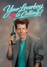 Funny Anniversary Card - Love Boy - 1980s created by Bonne Nouvelle