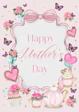 Cute Vintage Tea Style Mother’s Day Card created by Dolly’s Originals