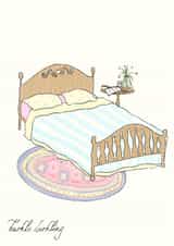 Aesthetic Self Care Card for Friend – Hurkle Durkling Scottish Chill Vibes created by Rachel Rennie