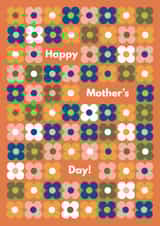 Arty Mother's Day Card - Flowers - Bold Patterned created by Happy Street