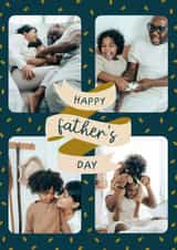Personalised Father's Day Photo Card created by The Pattern Press - Classic Father's Day Card - Family Photo Card