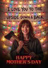 Fun Mother’s Day Card - Stranger Things - Joyce Byers created by Woody's Design