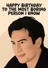 Funny Birthday Card - Shane Hollander - Heated Rivalry created by Pink + Pip