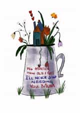 Cute I always need you MUM card. Happy Mothers day created by Ayesha  Idris