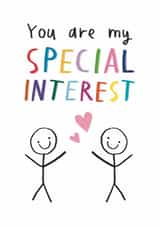 Cute Anniversary Card - Special Interest - LGBTQ+ created by Alice Mole Illustration