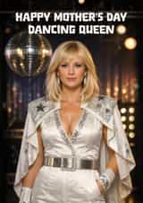 Fun Mother’s Day Card - Dancing Queen - ABBA created by Pink Peach Cards