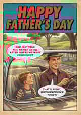 Funny Father's Day Dad and Lad Card created by Kelly Hunt Designs