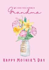 Mother's Day: We Love You a Bunch, Grandma created by Alisha Maltby