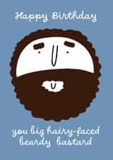 Big Beard Birthday created by Liverpool Card Studio