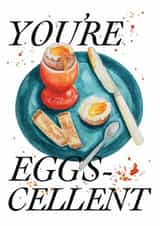 Classic Anniversary/Congratulations Card - Eggs - Excellent created by studio frewb