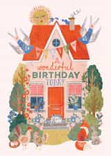 Cute Birthday Card For Country Life Loving Significant Other - Cottagecore created by THE PRINTED SQUARE STUDIO