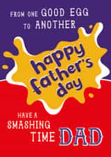 Classic Father's Day Card - Cadburys Chocolate Creme Egg - Good Egg created by  la la la     Designs