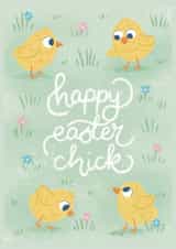 Happy Easter Chick Card | Cute Easter Card for Her, Friends & Family created by NOD Studio