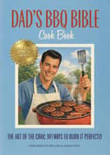 Funny Father's Day Card – Dad’s BBQ Bible — Vintage Cookbook created by Bonne Nouvelle