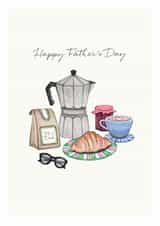 Breakfast Father's Day Card - Happy Father's Day created by Lottie Murphy