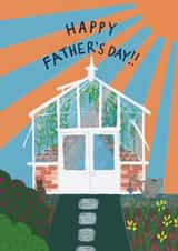 Classic Father's Day Card - Gardening - Shed created by martha and hepsie ltd