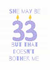 Funny Busted inspired card - Friends 33rd Birthday created by OwlBeeQuirky