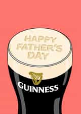 Classic Father's Day Card - Foam - Guinness created by YAWN DESIGNS