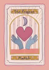 Classic Anniversary Card - Tarot - The Perfect Match created by Sweetlove Press