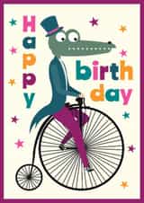 A Very Dapper Birthday Ride created by Stripey Cats