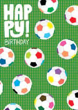 Birthday Footballs created by Paper Salad