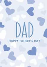 Simple Father’s Day Card for Dad – Heart Design created by RK Designs