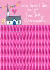 Classic Christening Card - Holy Communion - Special Girl created by Paper Salad