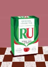 Classic Love And Friendship Card - Free For A Tea created by Oh That's A Good Sign